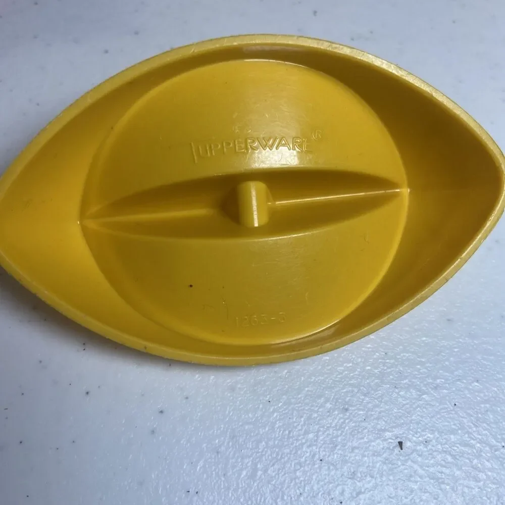 Vintage Tupperware Mixed Lot Yellow Orange Kitchen Tools Read Description